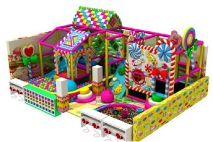 Área de juego interior temática de caramelos - Productos