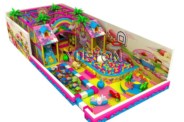 Candy Theme Indoor Playground Soft Play