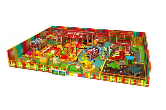 Candy Theme Indoor Playground Soft Play