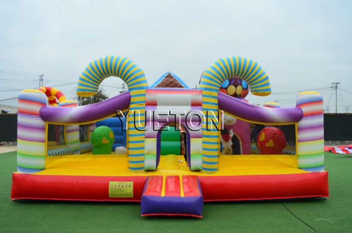 Candy Land Inflatable Bouncer