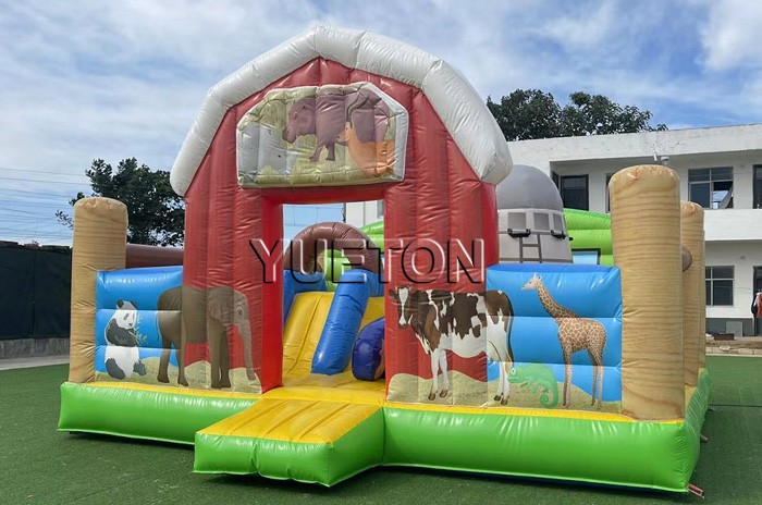 Farm Land Inflatable Bouncer