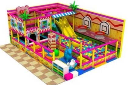 Candy Theme Indoor Playground Soft Play