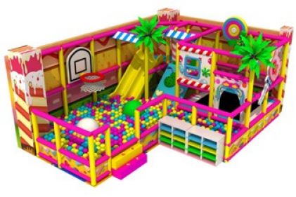 Candy Theme Indoor Playground Soft Play