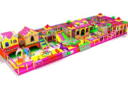 Candy Theme Indoor Playground Soft Play