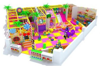 Candy Theme Indoor Playground Soft Play