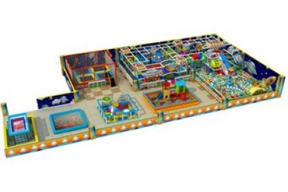 Space Theme Indoor Playground Soft Play