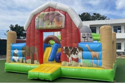 Farm Land Inflatable Bouncer