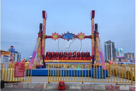 The Top Spin rides feedback from Iraq customer