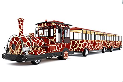 Tren sin rieles diésel 72P - Trenes de atracciones