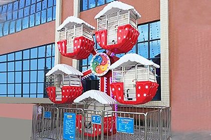 Christmas-Themed Mini Ferris Wheel