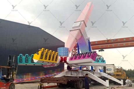 Shipping for trailer mounted speed windmill