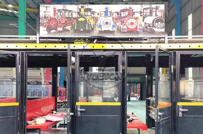 72P Diesel Road Trackless Train (LED lights & air conditioning)