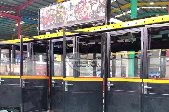 72P Diesel Road Trackless Train (LED lights & air conditioning)