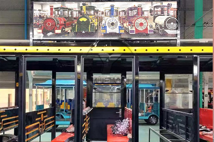 72P Diesel Road Trackless Train (LED lights & air conditioning)