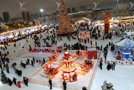Astana’s enchanting Christmas-themed park