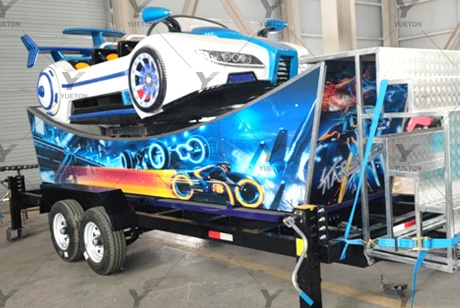 Zhengzhou Yueton entrega atracciones móviles a Nueva Zelanda