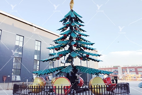 Zhengzhou Yueton Amusement Equipment Co., Ltd.'s 10 sets Christmas tree production