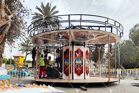 Tunisia amusement park project installation